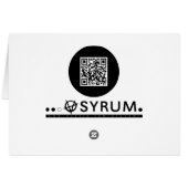 smoking skull (Back Horizontal)