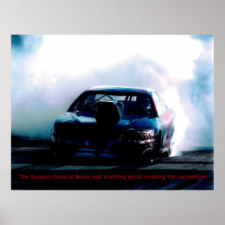 SMOKING THE COMPETITION POSTER