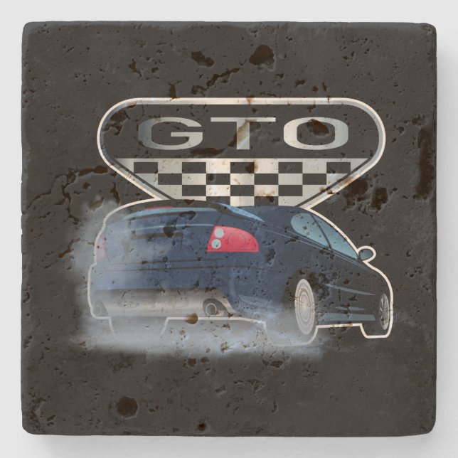 Smoking The Tires Coaster (Front)