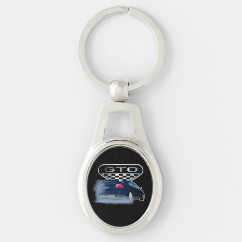 Smoking The Tires Key Chain