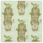 Smoking Tiki Fabric