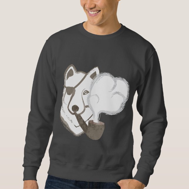 Smoking Wolf Sweatshirt (Front)