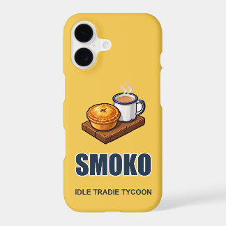 Smoko Phone Case, Pie and Cuppa Tradie Gift iPhone 17 Case