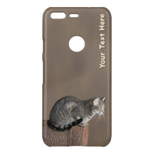 Smoky Gray Tabby Cat Uncommon Google Pixel Case