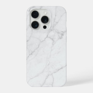 Smoky Grey Marble Swirl iPhone 15 Pro Case