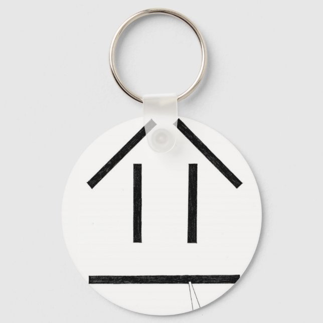 Smoky Keychain (Front)