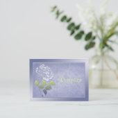 Smoky Lavender Peony with Green Enclosure Card (Standing Front)