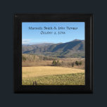 Smoky Mountain Cades Cove Wedding Gift Box<br><div class="desc">This photo was taken on Cades Cove Loop in the Smoky Mountains.</div>