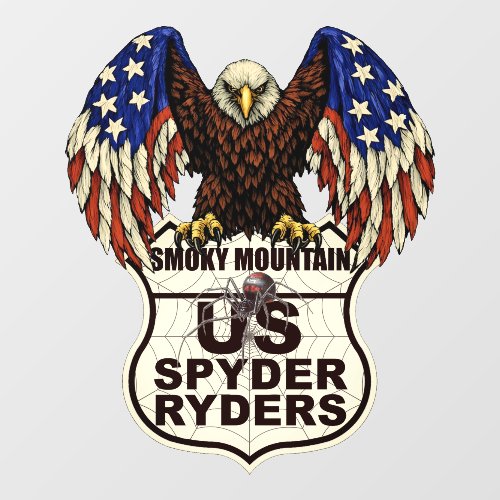 Smoky Mountain Chapter - Decal Eagle Logo