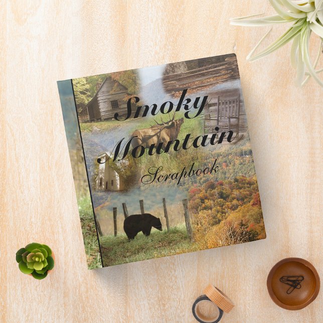 Smoky Mountain Scrapbook Binder (Creator Uploaded)
