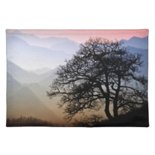 Smoky Mountain Sunset from the Blue Ridge Parkway Placemat