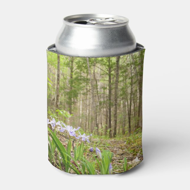 Smoky Mountain Trail in Spring Can Cooler (Can Front)