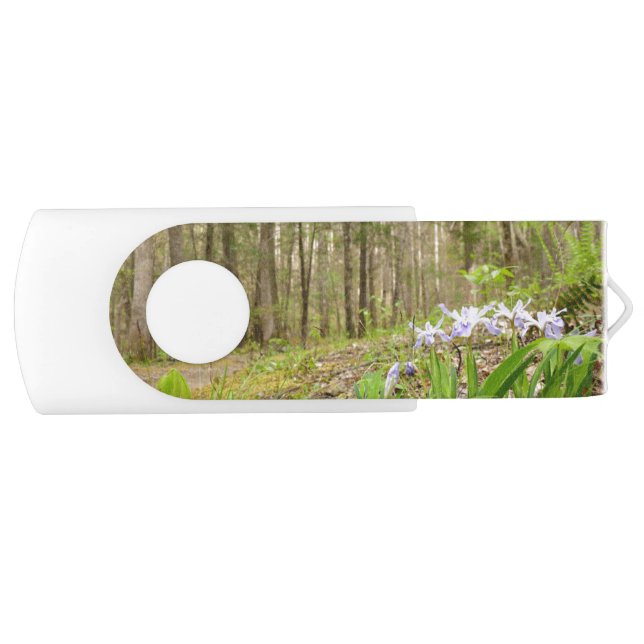 Smoky Mountain Trail in Spring Flash Drive (Front)
