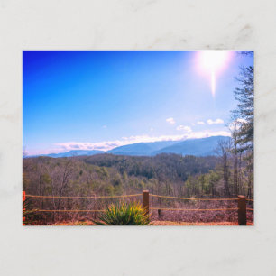 Smoky Mountain View from Happy Trails - Postcard