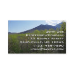 Smoky Mountains in Spring Landscape Business Card