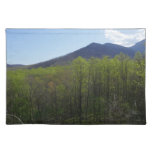Smoky Mountains in Spring Landscape Cloth Placemat