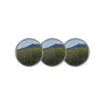 Smoky Mountains in Spring Landscape Golf Ball Marker