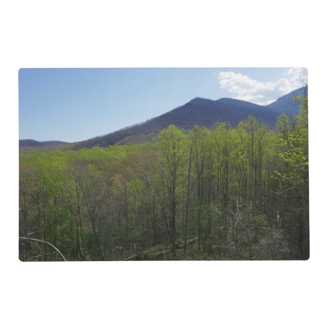 Smoky Mountains in Spring Landscape Placemat (Front)