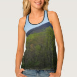 Smoky Mountains in Spring Landscape Tank Top