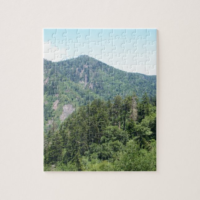 Smoky Mountains Jigsaw Puzzle (Vertical)