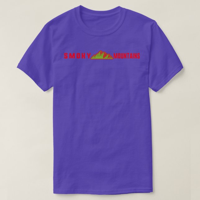 Smoky Mountains National Park Great Smoky Mountain T-Shirt (Design Front)