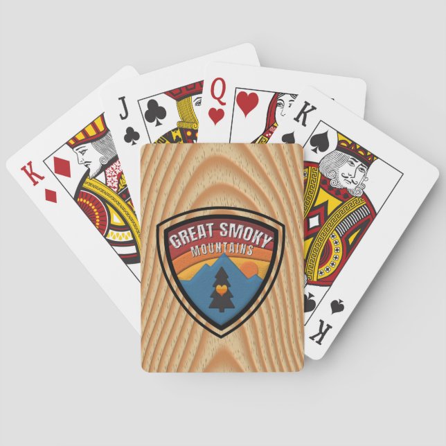 Smoky Mountains     Poker Cards (Back)