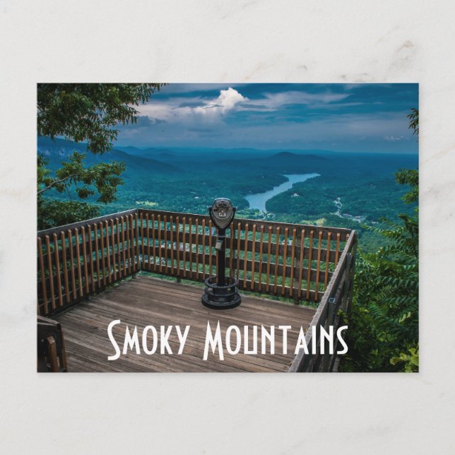 Smoky Mountains Postcard (Front)