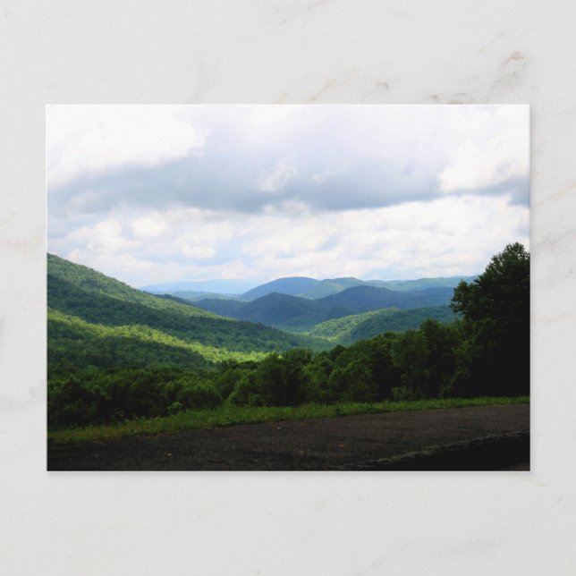 Smoky Mountains Postcard (Front)