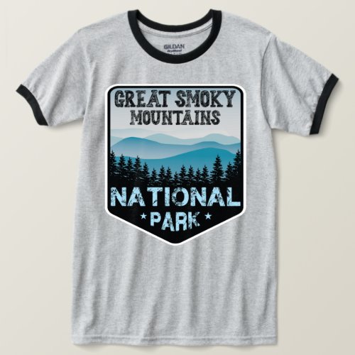 Smoky Mountains Souvenir Great Smoky Mountains T_Shirt