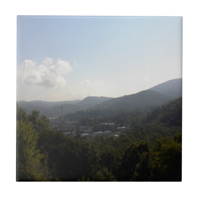 Smoky Mountains Trivet Tile 2 (Front)