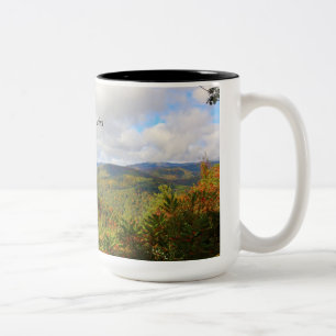 Smoky Mountains Two-Tone Coffee Mug