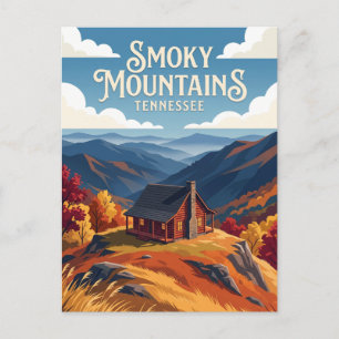 Smoky Mountains USA Postcard