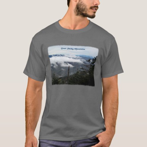Smoky Mtns above the clouds T_Shirt