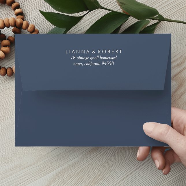 Smoky Navy and Coral Envelope (Creator Uploaded)