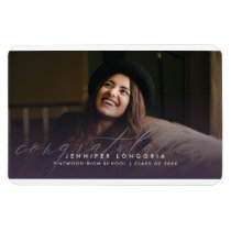 Smoky Overlay Graduation Photo Magnet