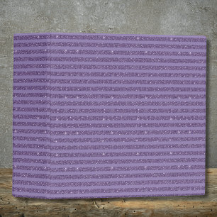 Smoky Plum Glitter Style Horizontal Stripes 3 Ring Binder