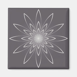 smoky quartz clock magnet