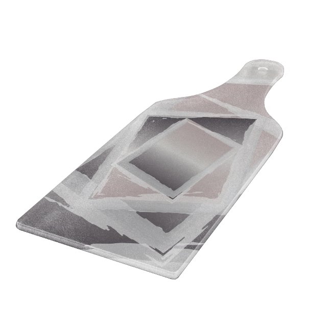Smoky quartz gray cutting board (Corner)