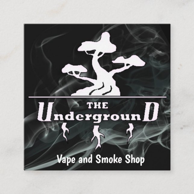 Smoky The Underground Business Cards (Front)