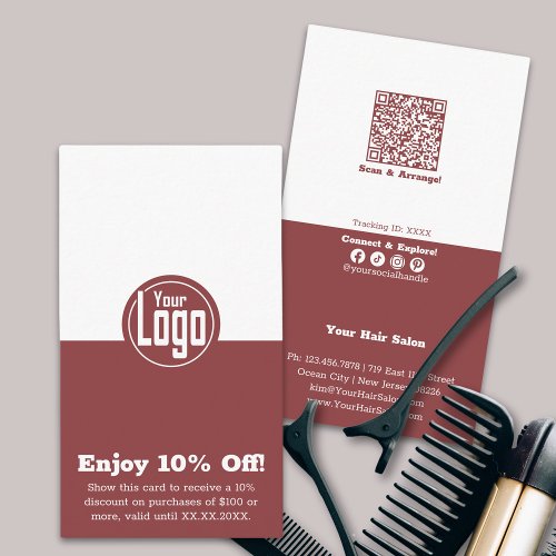 Smoky Topaz  White Hair Salon Enjoy 10 Off Discount Card