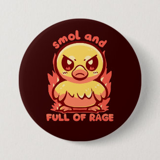 smol and full of rage button