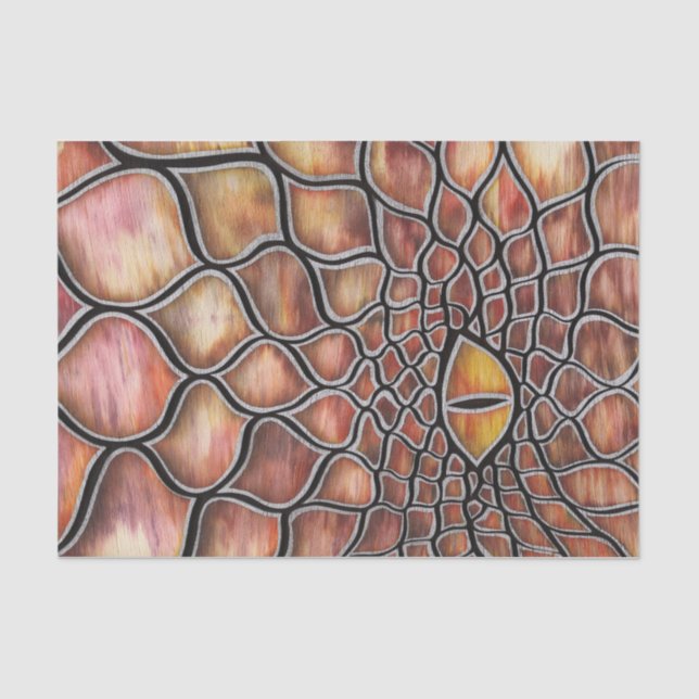 Smolder Dragon Tissue Paper (Front)