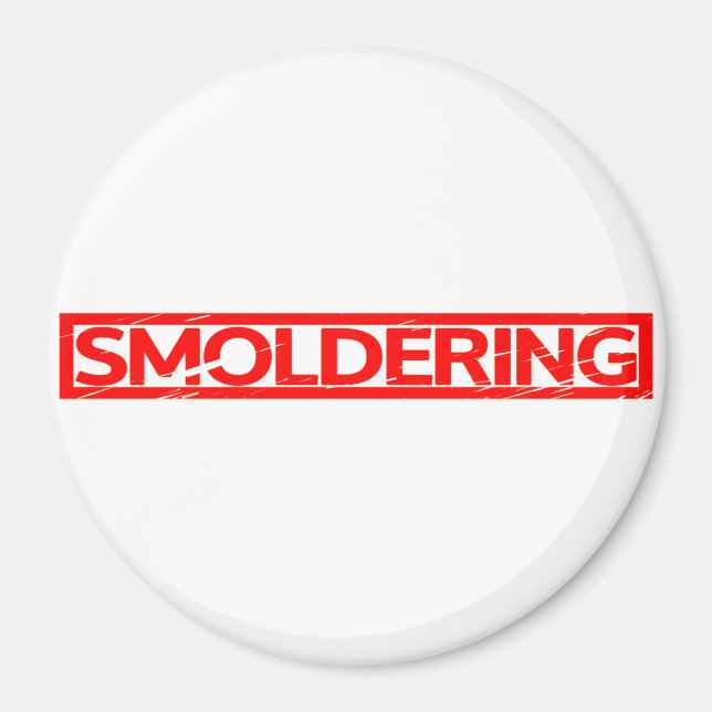 Smoldering Stamp Magnet (Front)