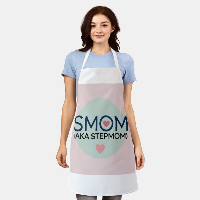 Smom (aka Stepmom) Apron (Worn)
