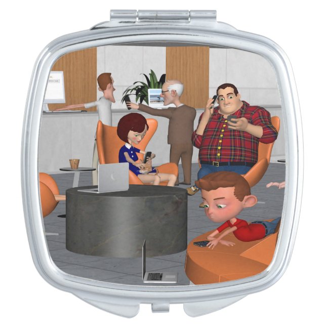 Smombies Compact Mirror (Front)
