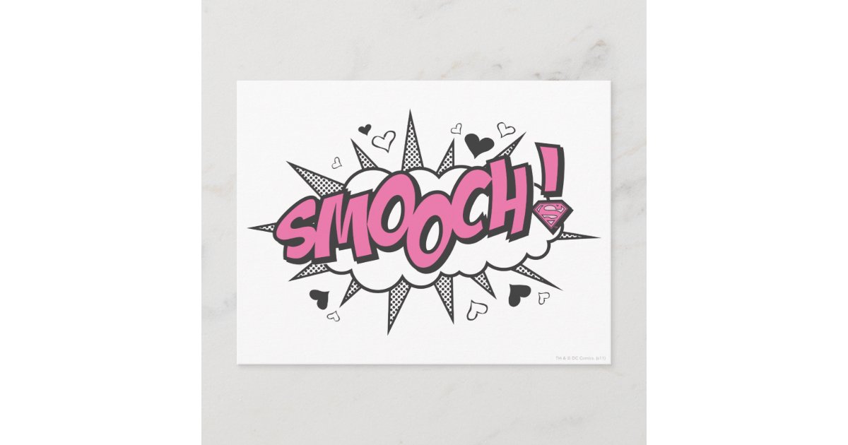 Smooch Postcard Zazzle