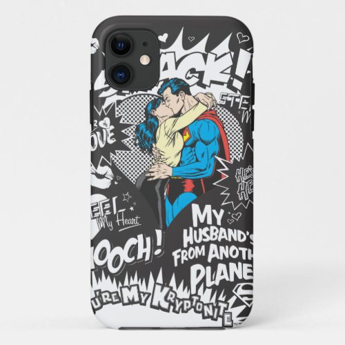 Smooch Smack _ Collage iPhone 11 Case