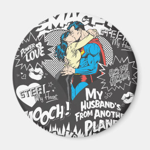 Smooch, Smack - Collage Magnet