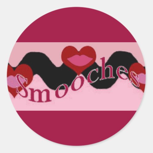 Smooches banner stickers