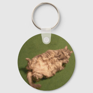 Smoochie Girl's Daily Kitty Yoga Keychain